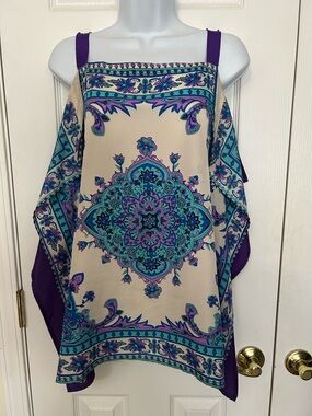 Jealous Tomato chiffon top. M